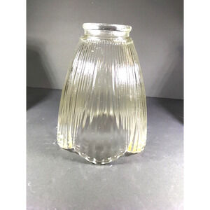 Ceiling Fan Replacement Shade Sea Shell Shape Scalloped Edges 2 1/4" Fitter